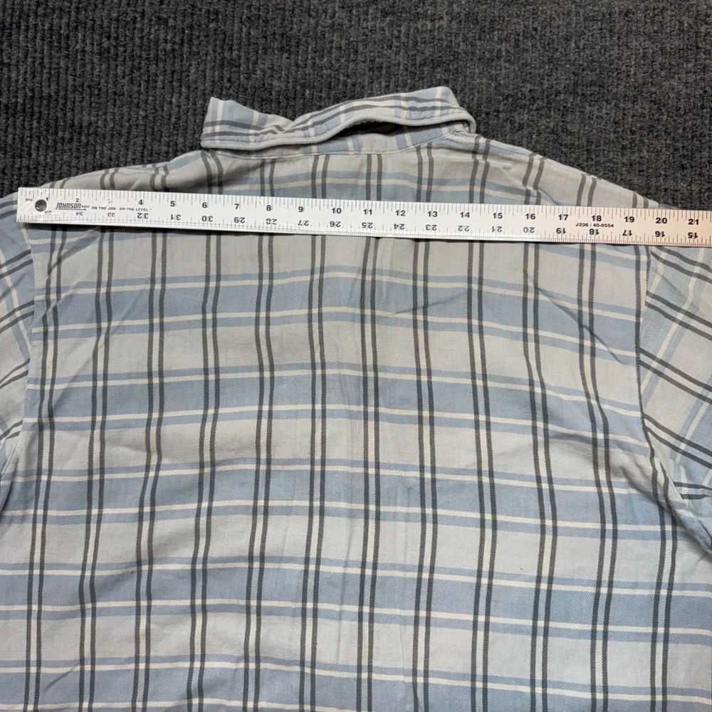 VTG Disney Winnie Pooh XL 90s Plaid Nightshirt Eeyore Embroidered Sleep Dress - Picture 5 of 10